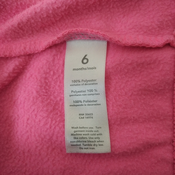 5/$20 Baby girl Carter's vest snowflakes 6 months - Picture 15 of 16